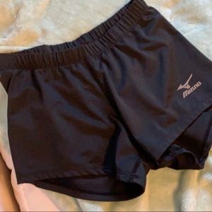 black volleyball shorts